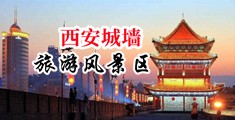 嫩白少妇草爽中国陕西-西安城墙旅游风景区